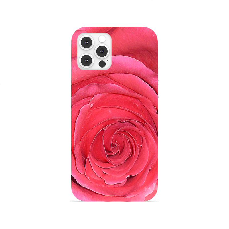 Printio Чехол для iPhone 12 Pro, объёмная печать Сердце розы.