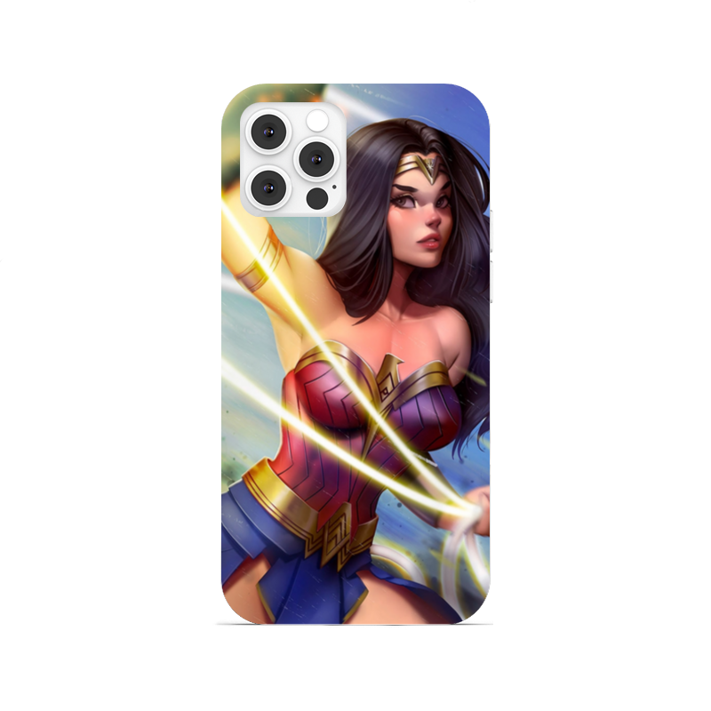 Printio Чехол для iPhone 12 Pro, объёмная печать Чудо-женщина / wonder woman фото