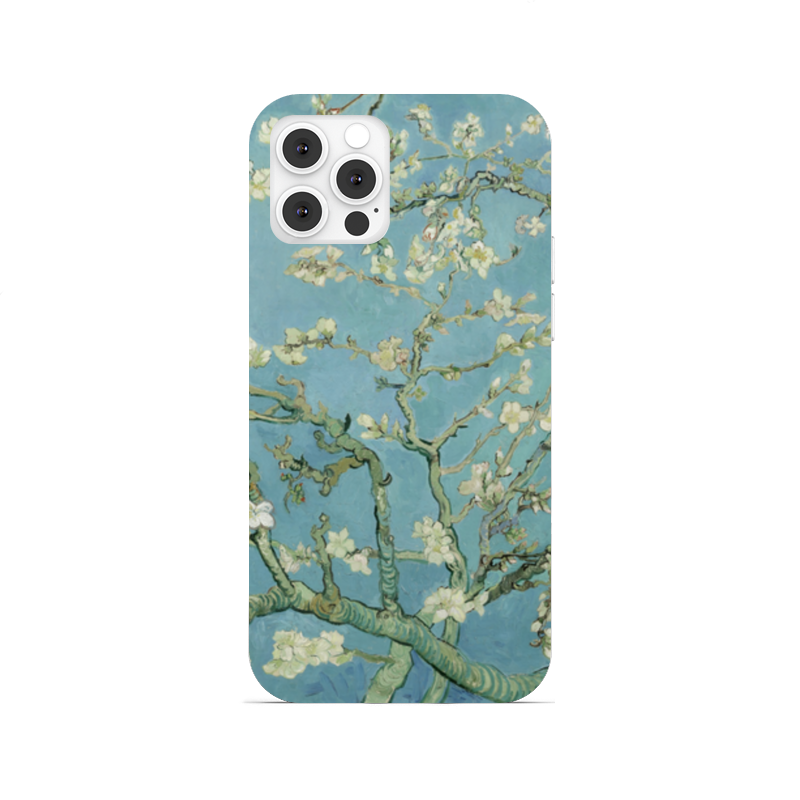 Printio Чехол для iPhone 12 Pro, объёмная печать Цветы миндаля (ван гог) printio чехол для iphone 5 5s объёмная печать цветы миндаля ван гог