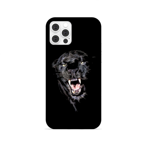 Заказать чехол для iPhone 12/12 Pro/12 Mini в Москве. Чехол для iPhone 12 Pro, объёмная печать ПАНТЕРА от robus - готовые дизайны и нанесение принтов.