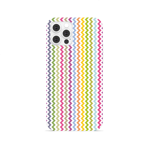 Заказать чехол для iPhone 12/12 Pro/12 Mini в Москве. Чехол для iPhone 12 Pro, объёмная печать Zigzag от Jimmy Flash - готовые дизайны и нанесение принтов.