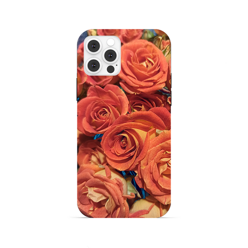Заказать чехол для iPhone 12/12 Pro/12 Mini в Москве. Чехол для iPhone 12 Pro, объёмная печать Розарий. от Eva De Peron.  - готовые дизайны и нанесение принтов.