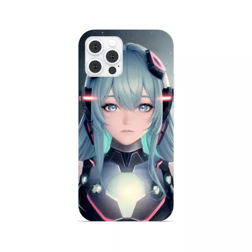 Заказать чехол для iPhone 12/12 Pro/12 Mini в Москве. Чехол для iPhone 12 Pro, объёмная печать Инопланетянка от Дана Столыпина - готовые дизайны и нанесение принтов.