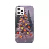 Заказать чехол для iPhone 12/12 Pro/12 Mini в Москве. Чехол для iPhone 12 Pro, объёмная печать Зимний новогодний лес от Anstey  - готовые дизайны и нанесение принтов.