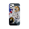 Заказать чехол для iPhone 12/12 Pro/12 Mini в Москве. Чехол для iPhone 12 Pro, объёмная печать Doge Astronaut от Jimmy Flash - готовые дизайны и нанесение принтов.