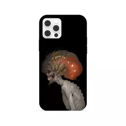 Заказать чехол для iPhone 12/12 Pro/12 Mini в Москве. Чехол для iPhone 12 Pro, объёмная печать Блошиный череп от Дана Столыпина - готовые дизайны и нанесение принтов.