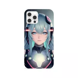 Заказать чехол для iPhone 12/12 Pro/12 Mini в Москве. Чехол для iPhone 12 Pro, объёмная печать Инопланетянка от Дана Столыпина - готовые дизайны и нанесение принтов.