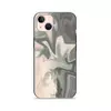 Заказать чехол для iPhone 13/13 Pro/13 Pro Max в Москве. Чехол для iPhone 13 Бежево-серые абстрактные разводы от Margarita Lyr  - готовые дизайны и нанесение принтов.