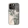 Заказать чехол для iPhone 14/14 Pro/14 Pro Max в Москве. Чехол для iPhone 14 Pro Бежево-серый абстрактный рисунок от Margarita Lyr  - готовые дизайны и нанесение принтов.