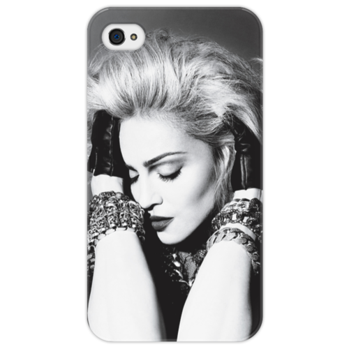 Заказать чехол для iPhone 4/4S в Москве. Чехол для iPhone 4/4S Madonna от Аннушка_Артющенко - готовые дизайны и нанесение принтов.