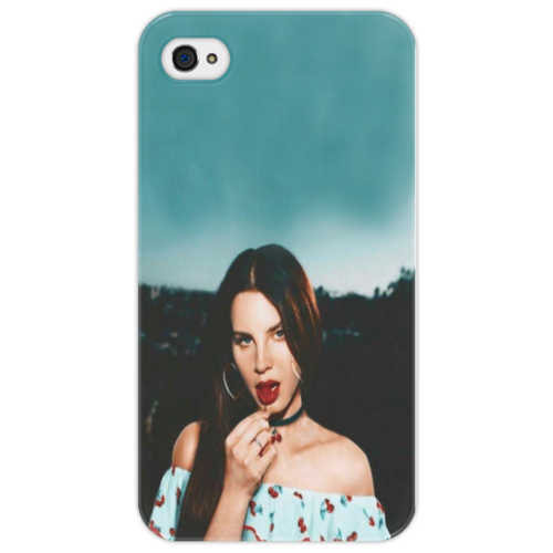 Заказать чехол для iPhone 4/4S в Москве. Чехол для iPhone 4/4S Lana Del Rey от flipside - готовые дизайны и нанесение принтов.