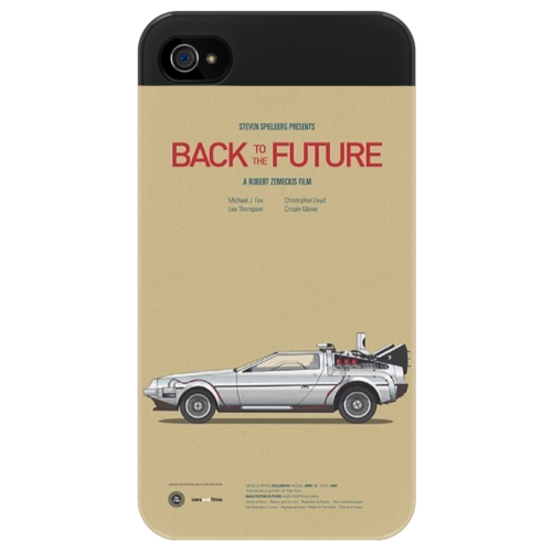 Заказать чехол для iPhone 4/4S в Москве. Чехол для iPhone 4/4S BACK TO THE FUTURE от dmitrylogvinov29 - готовые дизайны и нанесение принтов.