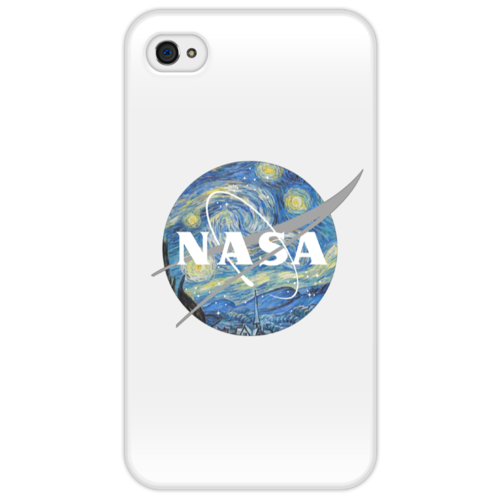 Заказать чехол для iPhone 4/4S в Москве. Чехол для iPhone 4/4S /Nasa от Polilog - готовые дизайны и нанесение принтов.