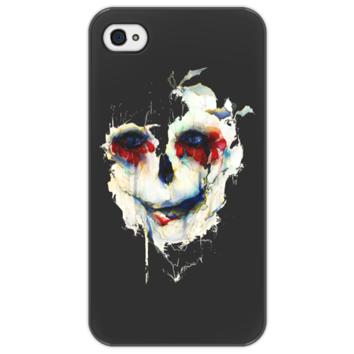 Заказать чехол для iPhone 4/4S в Москве. Чехол для iPhone 4/4S Череп (skull) от Илья Щеблецов - готовые дизайны и нанесение принтов.