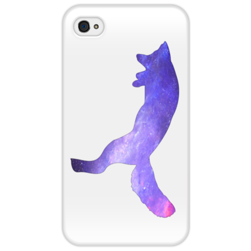 Заказать чехол для iPhone 4/4S в Москве. Чехол для iPhone 4/4S Space animals от FireFoxa - готовые дизайны и нанесение принтов.