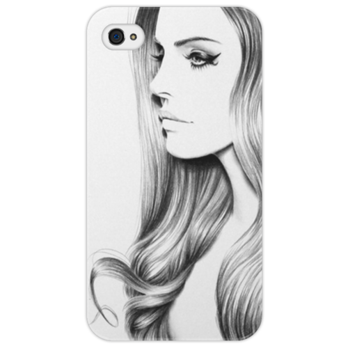 Заказать чехол для iPhone 4/4S в Москве. Чехол для iPhone 4/4S Lana Del Ray от anna-solitaire - готовые дизайны и нанесение принтов.