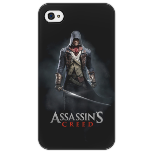 Заказать чехол для iPhone 4/4S в Москве. Чехол для iPhone 4/4S Assassins Creed (Unity Arno) от Аня Лукьянова - готовые дизайны и нанесение принтов.