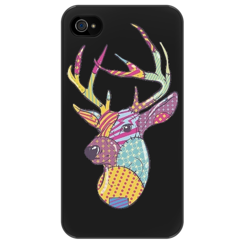 Заказать чехол для iPhone 4/4S в Москве. Чехол для iPhone 4/4S dear deer от Shaturman - готовые дизайны и нанесение принтов.