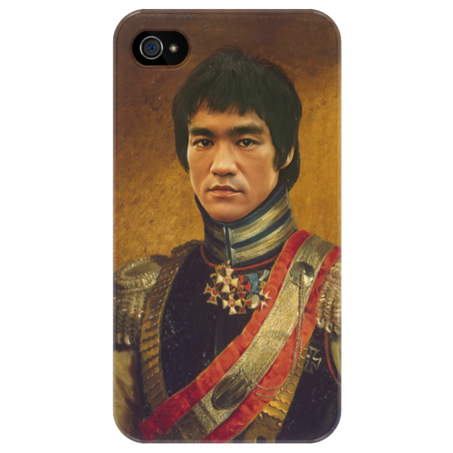 Заказать чехол для iPhone 4/4S в Москве. Чехол для iPhone 4/4S Bruce Lee от Aleksej - готовые дизайны и нанесение принтов.