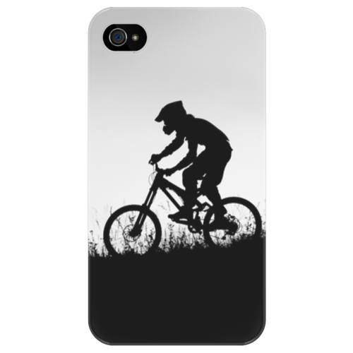 Заказать чехол для iPhone 4/4S в Москве. Чехол для iPhone 4/4S Mountain Bike от ninonnn@bk.ru - готовые дизайны и нанесение принтов.