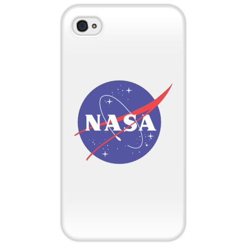 Заказать чехол для iPhone 4/4S в Москве. Чехол для iPhone 4/4S NASA | НАСА от The Spaceway  - готовые дизайны и нанесение принтов.