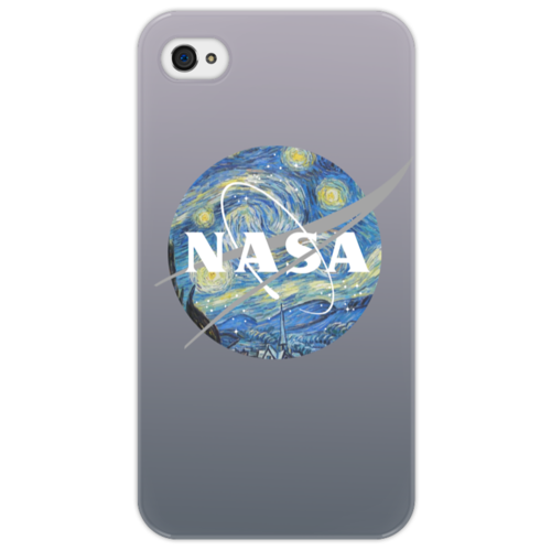 Заказать чехол для iPhone 4/4S в Москве. Чехол для iPhone 4/4S /Nasa от Polilog - готовые дизайны и нанесение принтов.
