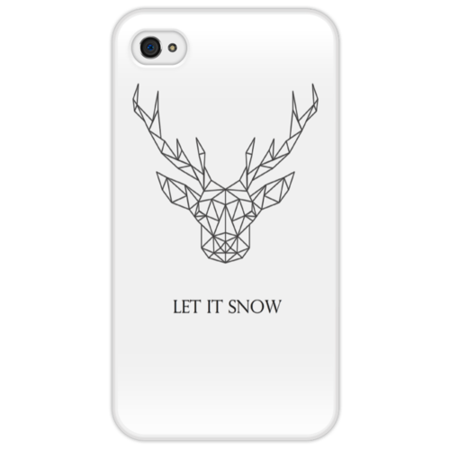 Заказать чехол для iPhone 4/4S в Москве. Чехол для iPhone 4/4S Dear Deer от Disignshop - готовые дизайны и нанесение принтов.