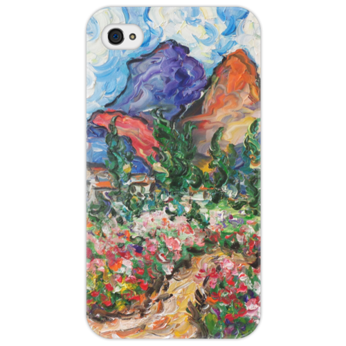 Заказать чехол для iPhone 4/4S в Москве. Чехол для iPhone 4/4S Счастье от rikart - готовые дизайны и нанесение принтов.