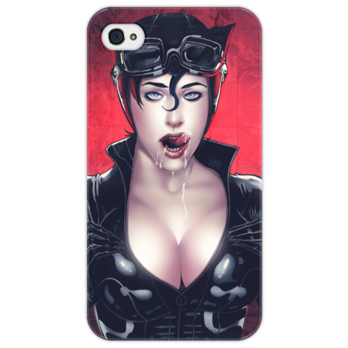 Заказать чехол для iPhone 4/4S в Москве. Чехол для iPhone 4/4S Catwoman от Jimmy Flash - готовые дизайны и нанесение принтов.