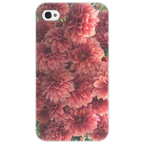 Заказать чехол для iPhone 4/4S в Москве. Чехол для iPhone 4/4S Цветочки от Татьяна - готовые дизайны и нанесение принтов.