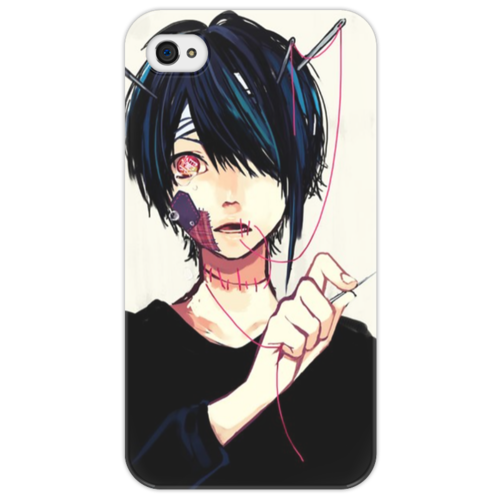 Заказать чехол для iPhone 4/4S в Москве. Чехол для iPhone 4/4S Anime kun от ramzan - готовые дизайны и нанесение принтов.