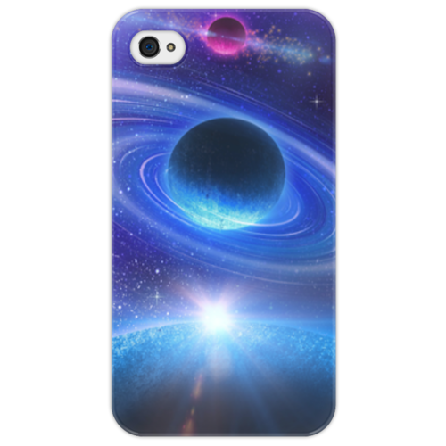 Заказать чехол для iPhone 4/4S в Москве. Чехол для iPhone 4/4S Космос от The Spaceway  - готовые дизайны и нанесение принтов.