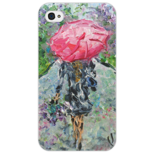 Заказать чехол для iPhone 4/4S в Москве. Чехол для iPhone 4/4S Запах дождя от rikart - готовые дизайны и нанесение принтов.