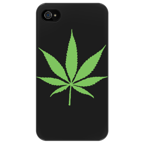 чехол с марихуаной айфон 4