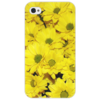 Заказать чехол для iPhone 4/4S в Москве. Чехол для iPhone 4/4S Жёлтые хризантемы от Aleksa - готовые дизайны и нанесение принтов.