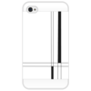 Заказать чехол для iPhone 4/4S в Москве. Чехол для iPhone 4/4S Линии в пространстве от Disignshop - готовые дизайны и нанесение принтов.