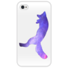 Заказать чехол для iPhone 4/4S в Москве. Чехол для iPhone 4/4S Space animals от FireFoxa - готовые дизайны и нанесение принтов.