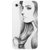 Заказать чехол для iPhone 4/4S в Москве. Чехол для iPhone 4/4S Lana Del Ray от anna-solitaire - готовые дизайны и нанесение принтов.