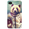 Заказать чехол для iPhone 4/4S в Москве. Чехол для iPhone 4/4S Панда астронавт от Aleksej - готовые дизайны и нанесение принтов.