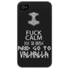 Заказать чехол для iPhone 4/4S в Москве. Чехол для iPhone 4/4S fuck calm от Владимир Владимирович - готовые дизайны и нанесение принтов.