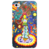 Заказать чехол для iPhone 4/4S в Москве. Чехол для iPhone 4/4S Космический арт от Рисуя Добро - готовые дизайны и нанесение принтов.