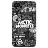 Заказать чехол для iPhone 4/4S в Москве. Чехол для iPhone 4/4S Arctic Monkeys  от geekbox - готовые дизайны и нанесение принтов.