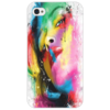 Заказать чехол для iPhone 4/4S в Москве. Чехол для iPhone 4/4S Rainbow woman от CavaDesign - готовые дизайны и нанесение принтов.