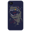 Заказать чехол для iPhone 4/4S в Москве. Чехол для iPhone 4/4S Акула от Aleksej - готовые дизайны и нанесение принтов.