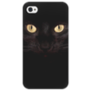Заказать чехол для iPhone 4/4S в Москве. Чехол для iPhone 4/4S Black cat от Маргарита Митрофанова - готовые дизайны и нанесение принтов.