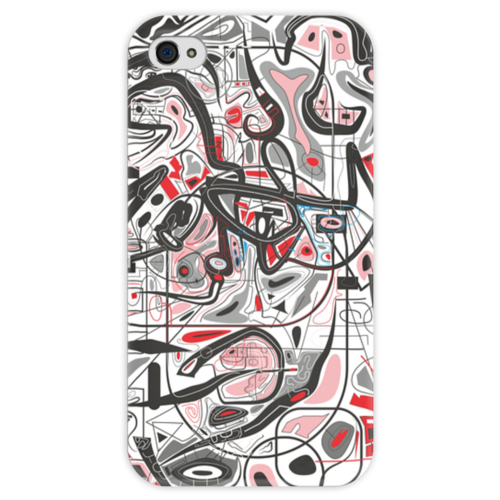 Заказать чехол для iPhone 4/4S в Москве. Чехол для iPhone 4 глянцевый, с полной запечаткой Mamewax от Vadim Koval - готовые дизайны и нанесение принтов.
