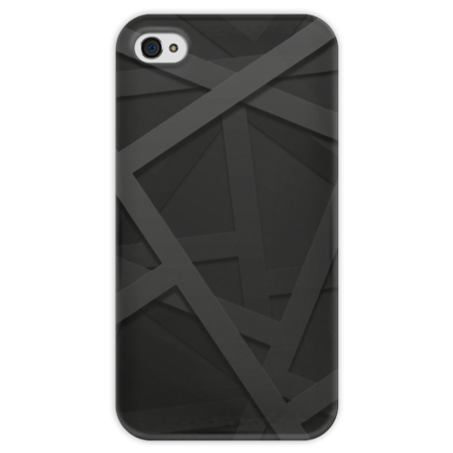 Заказать чехол для iPhone 4/4S в Москве. Чехол для iPhone 4 глянцевый, с полной запечаткой Абстракция от BeliySlon - готовые дизайны и нанесение принтов.