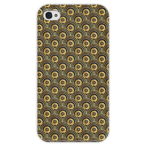 Заказать чехол для iPhone 4/4S в Москве. Чехол для iPhone 4 глянцевый, с полной запечаткой Узорный от BeliySlon - готовые дизайны и нанесение принтов.