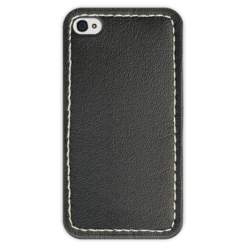 Заказать чехол для iPhone 4/4S в Москве. Чехол для iPhone 4 глянцевый, с полной запечаткой Кожа с прошивкой от Hardgott - готовые дизайны и нанесение принтов.