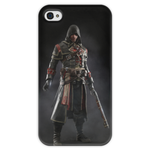 Заказать чехол для iPhone 4/4S в Москве. Чехол для iPhone 4 глянцевый, с полной запечаткой Assassins Creed (Rogue) от Аня Лукьянова - готовые дизайны и нанесение принтов.